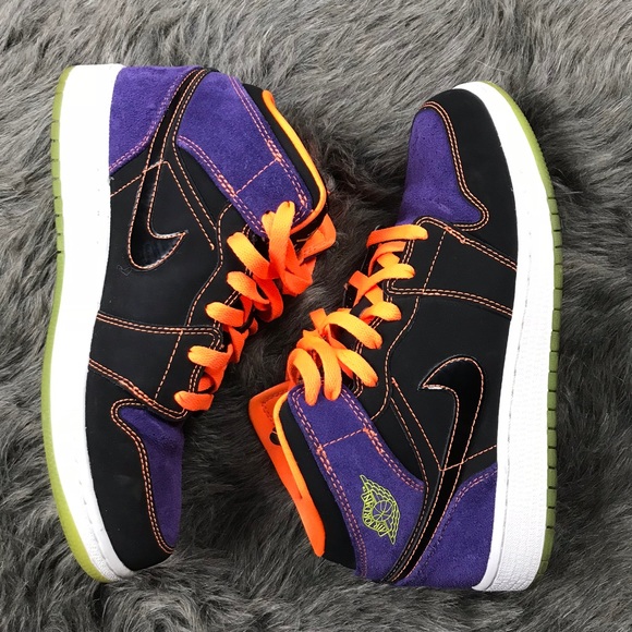 air jordan 1 purple orange